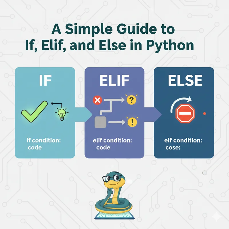 Python Conditional Statements Explained: A Beginner Guide to If, Elif, and Else